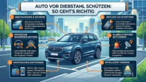 Auto vor Diebstahl schützen: So geht’s richtig