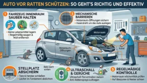 Auto vor Ratten schützen: So geht’s richtig und effektiv