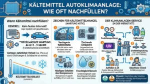 Kältemittel Autoklimaanlage: Wie oft nachfüllen?