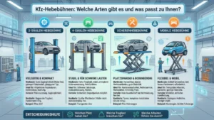 Kfz-Hebebühnen: Welche Arten gibt es und was passt zu Ihnen?