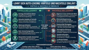 Lohnt sich Auto-Leasing: Vorteile und Nachteile erklärt