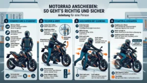 Motorrad anschieben: So geht’s richtig und sicher